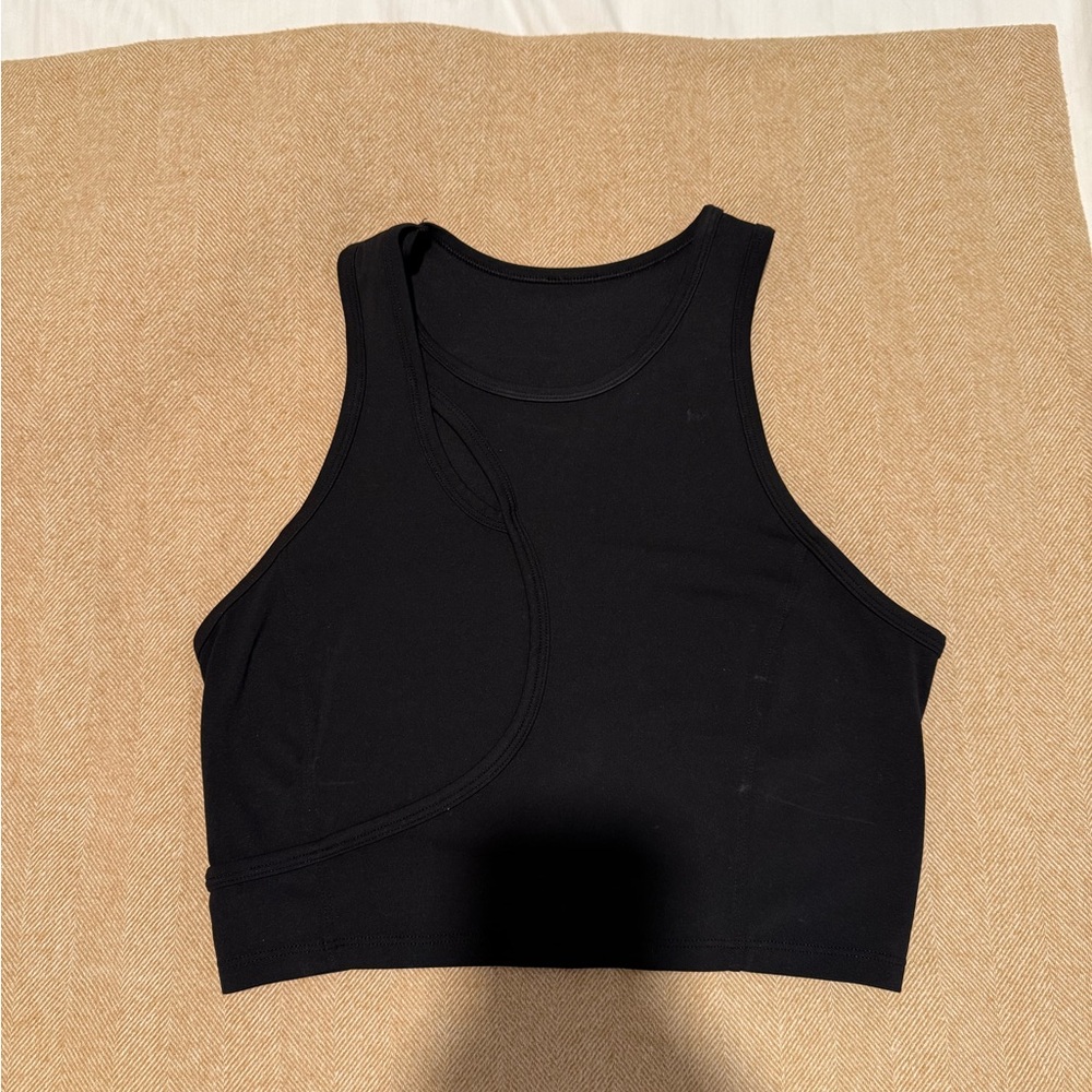 lululemon athletica Black Crop Top